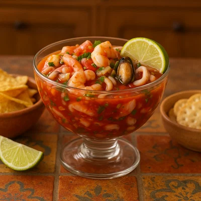 Vuelve a la vida – mexikanischer Meeresfrüchte‑Cocktail