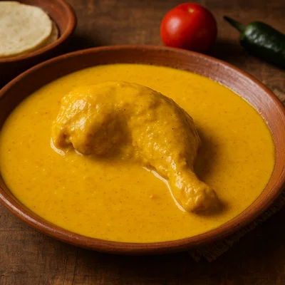 Mole Amarillo – Gelbe Oaxacan-Mole mit Masa-Bindung
