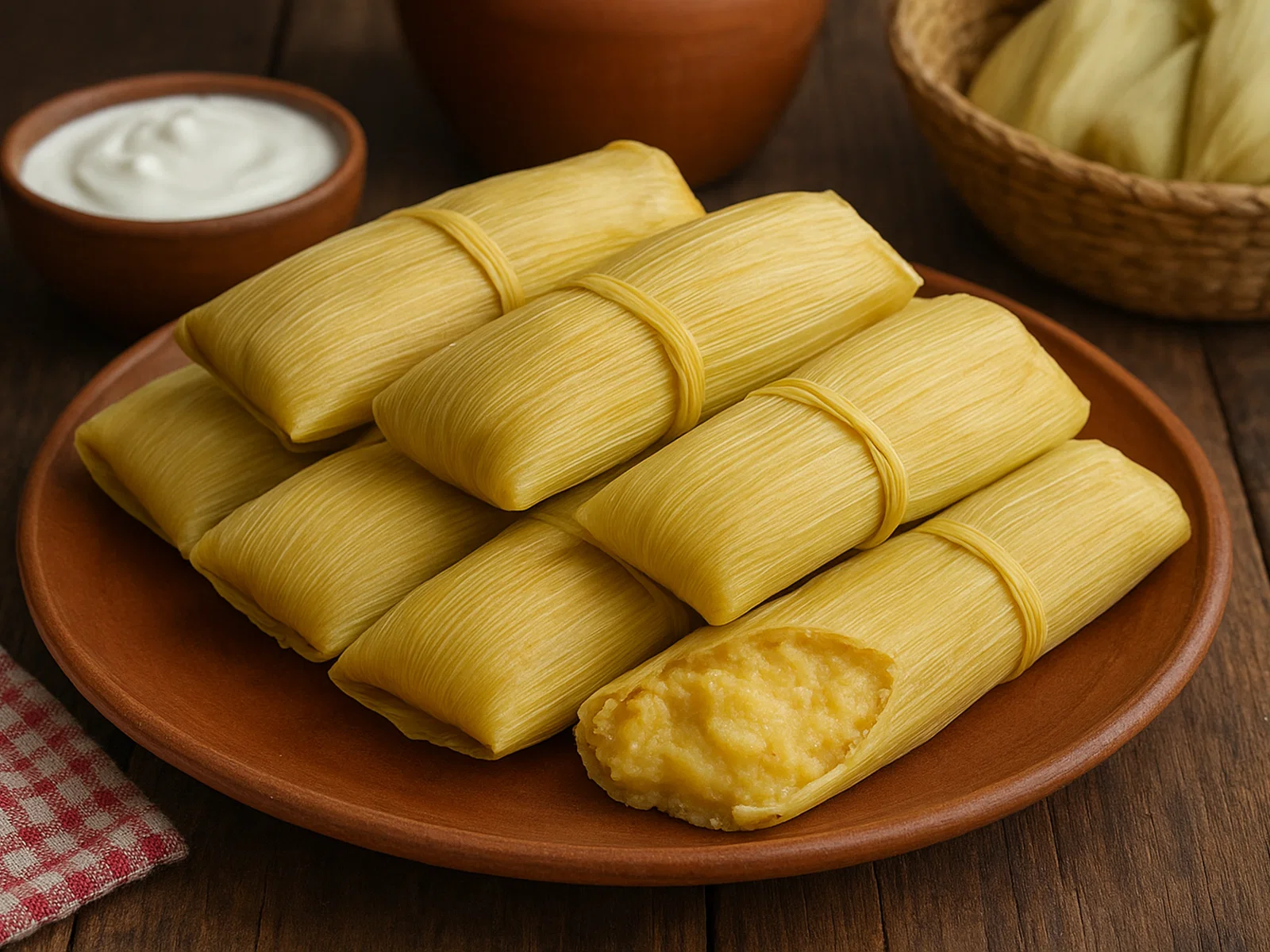 Pictes de Elote – Süße Mais-Tamales