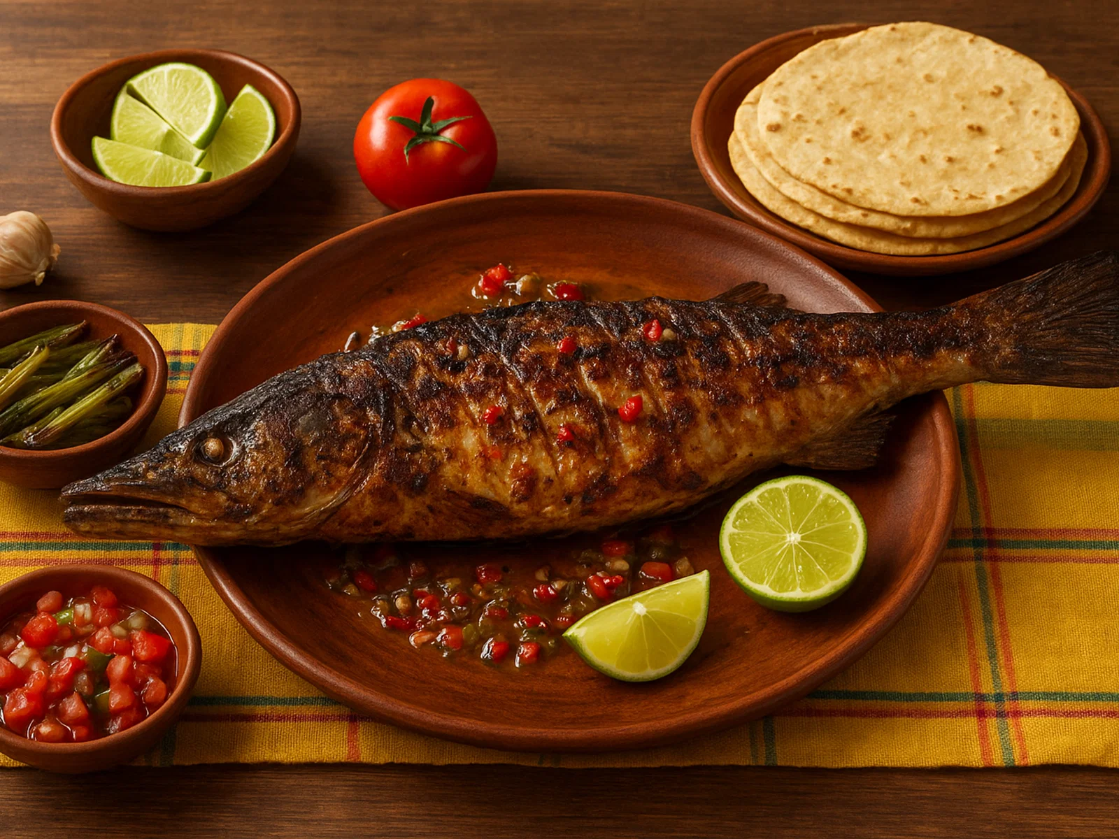 Pejelagarto asado – Gegrillter Knochenhecht aus Tabasco