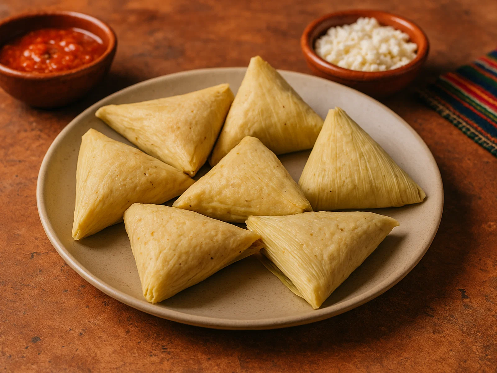 Corundas – Dreieckige Tamales aus Michoacán