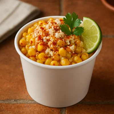 Esquites – Mexikanischer Straßenmais im Becher