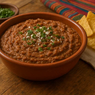 Frijoles Refritos – Mexikanische Gebratene Bohnen