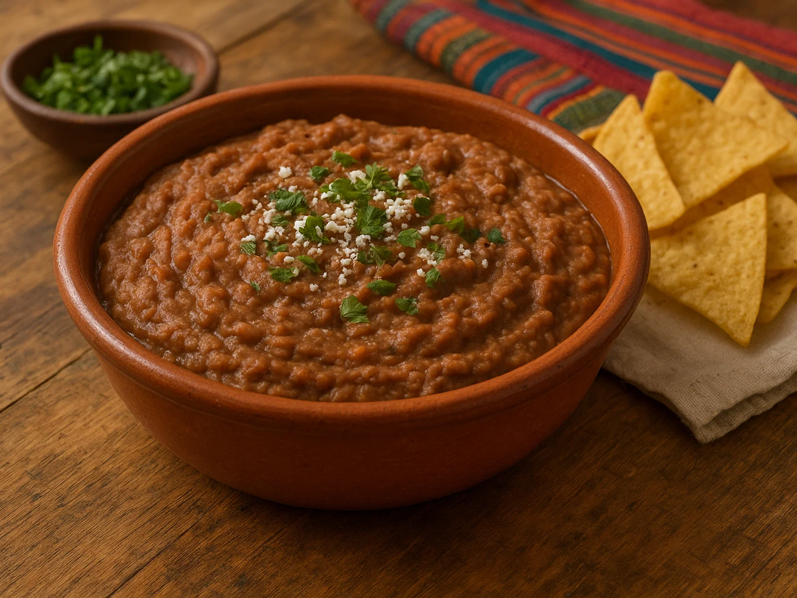 Frijoles Refritos – Mexikanische Gebratene Bohnen