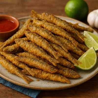 Charales fritos – knusprig frittierte kleine Seefische