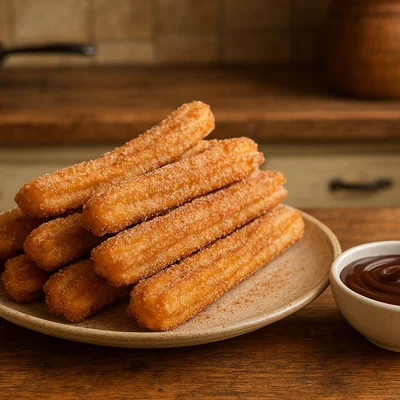 Klassische Churros mit Zimt-Zucker