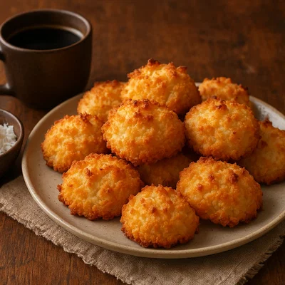 Gebackene Cocadas – brasilianische Kokoskekse