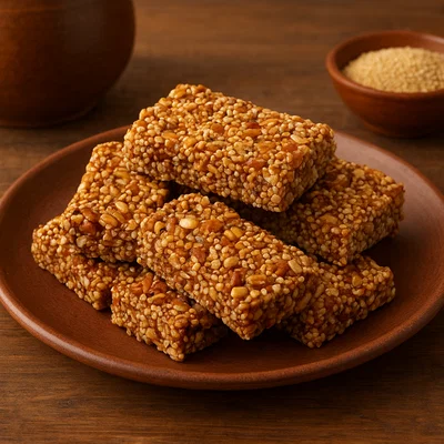 Alegrías – Mexikanische Amaranth-Honig-Riegel
