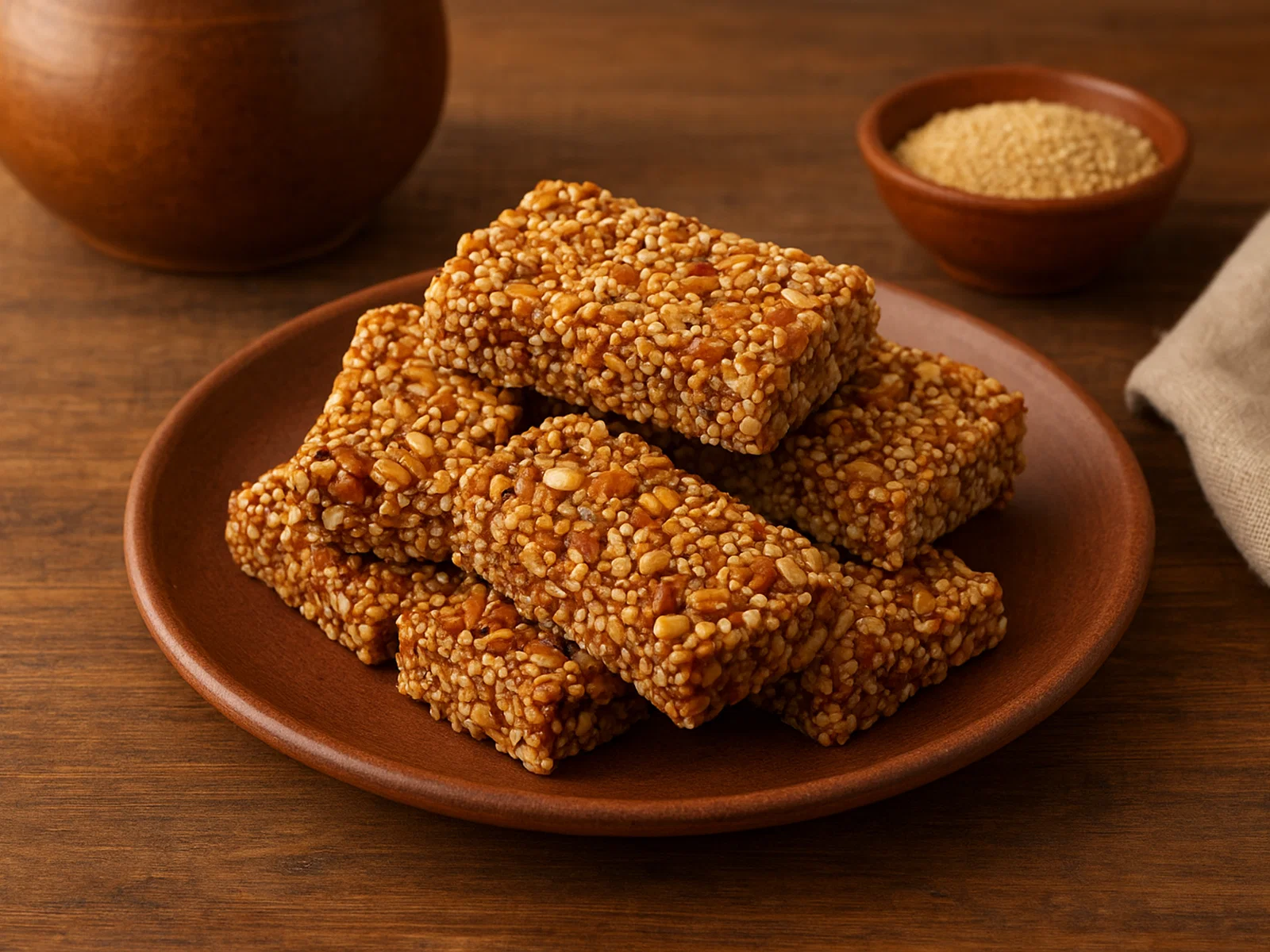 Alegrías – Mexikanische Amaranth-Honig-Riegel
