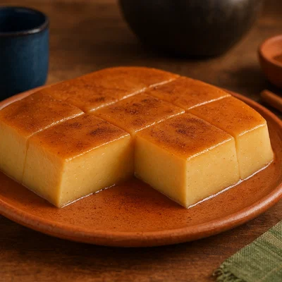 Nicuatole – gestürztes Maismehl-Dessert aus Oaxaca