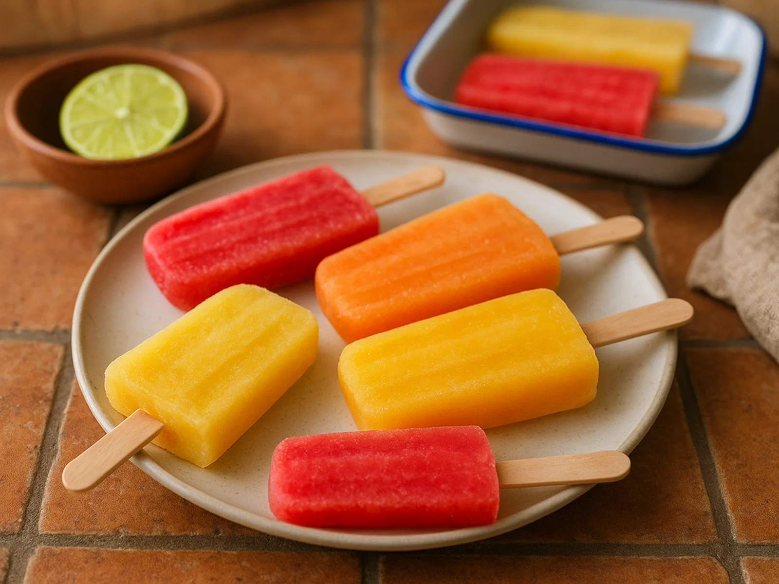 Paletas – Mexikanisches Fruchteis am Stiel