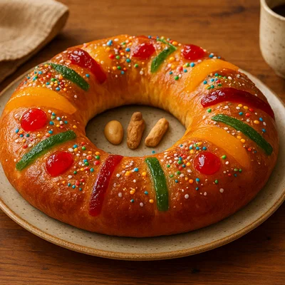 Rosca de Reyes – Dreikönigskranz