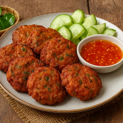 Tod Mun Pla – Thailändische Fischküchlein