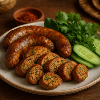 Sai Ua – würzige nordthailändische Kräuterwurst