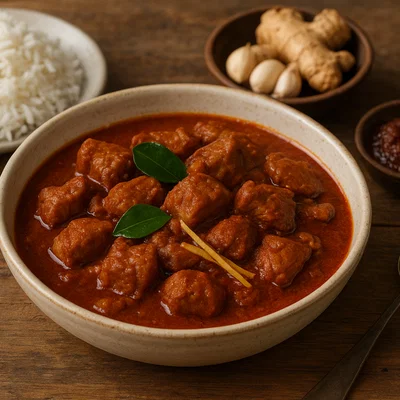 Gaeng Hang Lay – Nordthailändisches Schweinecurry mit Ingwer
