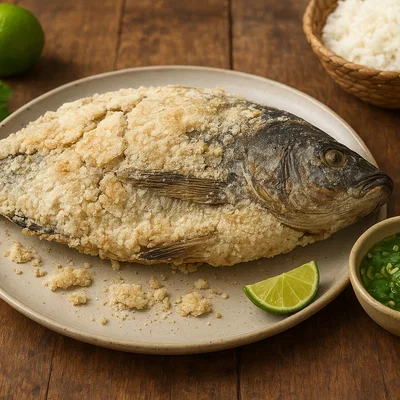 Pla Pao – Ganzer Fisch im Salzmantel vom Grill