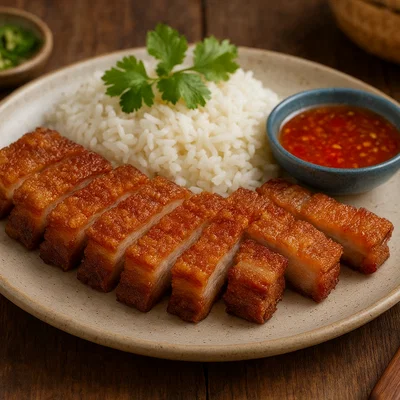 Moo Krob – Knuspriger Thai-Schweinebauch