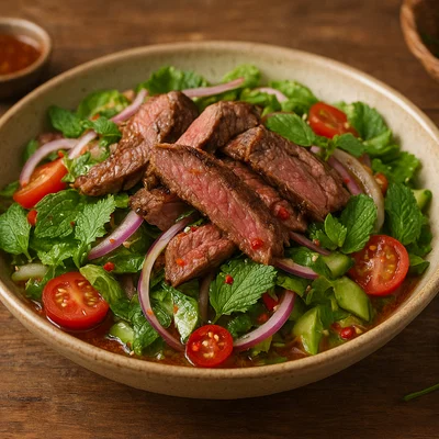 Yam Nua – Thai-Rindfleischsalat
