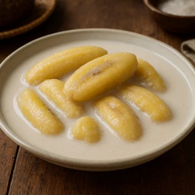 Kluay Buat Chi – Thailändische Bananen in gesüßter Kokosmilch