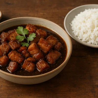 Moo Hong – Geschmorter Schweinebauch nach Phuket‑Art