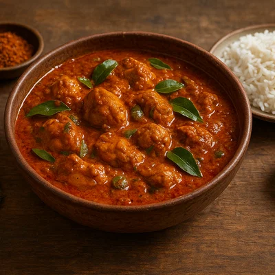 Kukul Mas Curry – Scharfes ceylonesisches Hühnercurry