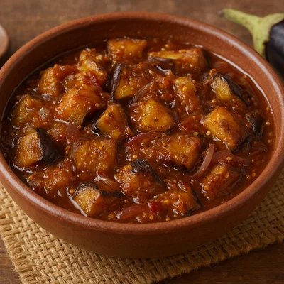 Wambatu Moju – Süß-saures Auberginen-Relish