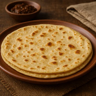 Godamba Roti – dünnes, elastisches Bratfladenbrot
