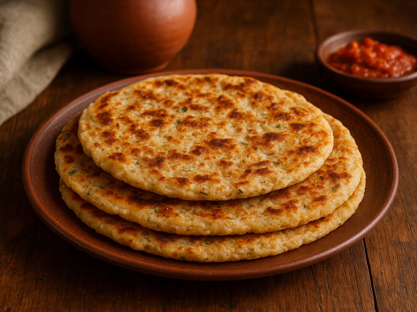 Pol Roti – Sri-Lankische Kokos-Fladenbrote
