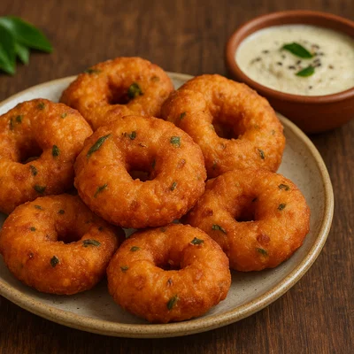 Ulundu Vadai – Frittierte Linsenkrapfen aus Urid-Dal