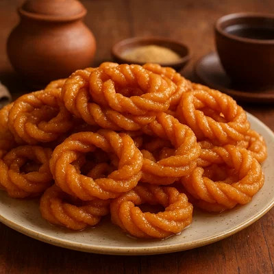 Pani Walalu – Sri-lankische Linsen-Sirup-Spiralen