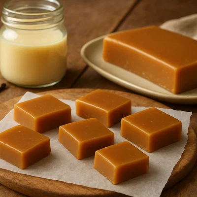 Weiches Kondensmilch-Toffee (Milk Toffee)