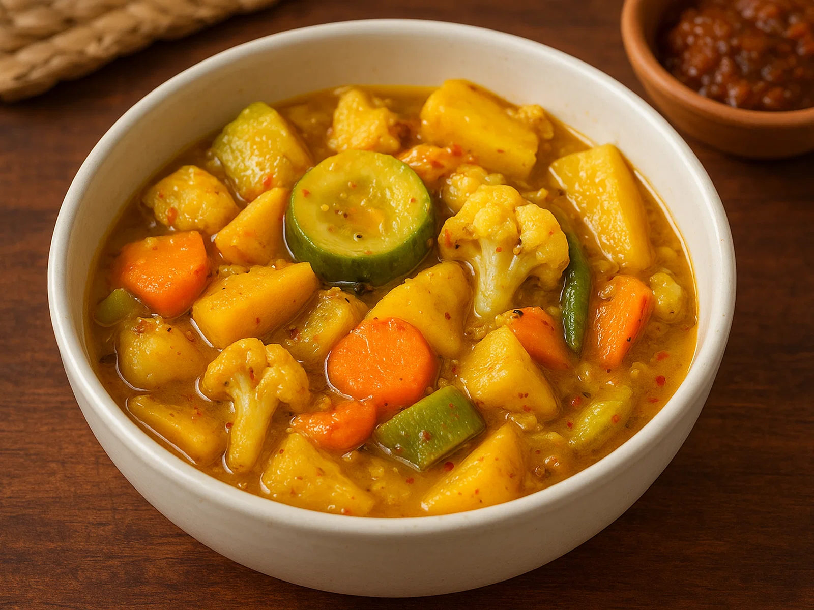 Achcharu – süß-saures eingelegtes Obst und Gemüse (Sri Lanka)