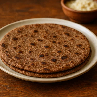 Kurakkan Roti (Fladenbrot aus Fingerhirse)