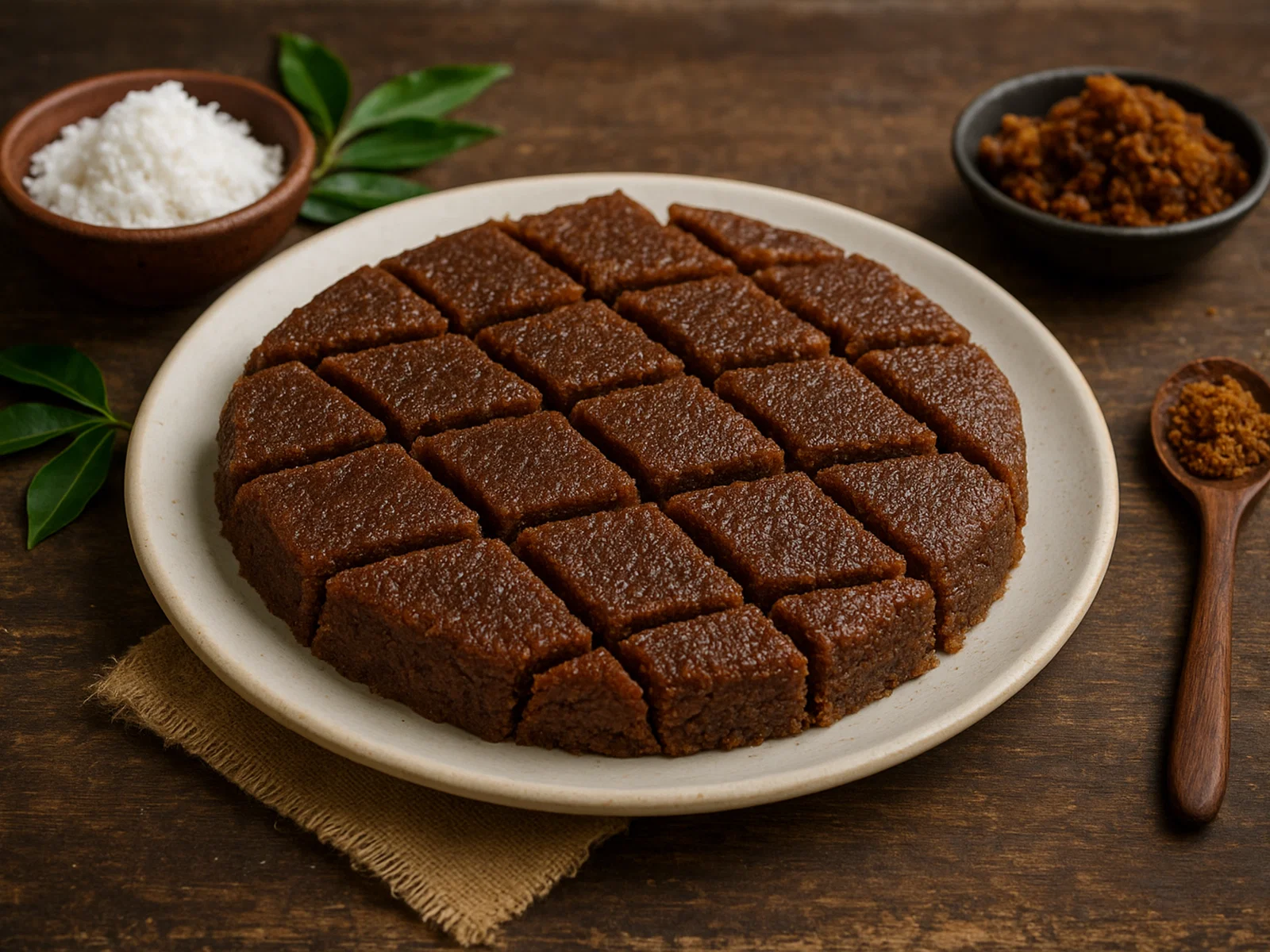 Weli Thalapa (Kurakkan-Kokos-Dessert)