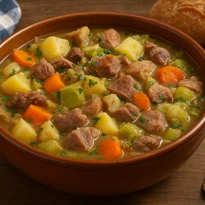 Traditioneller Pichelsteiner Eintopf