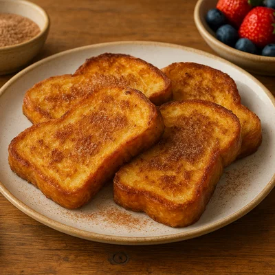 Klassische Arme Ritter (Süße Gebackene Brotscheiben)