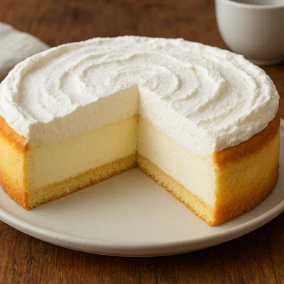 Käsesahnetorte mit Quark-Sahne-Füllung