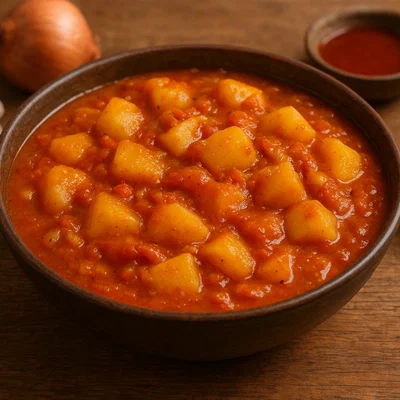 Dinich Wat – Äthiopischer Kartoffeleintopf (mild oder mit Berbere)
