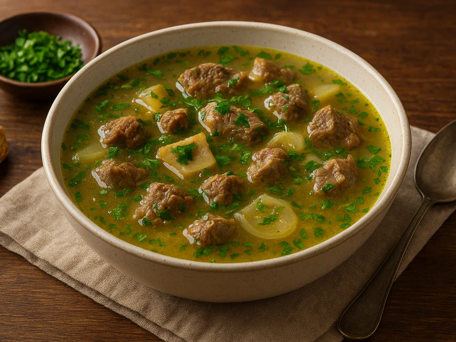 Kikil – Milde äthiopische Fleisch-Knochensuppe