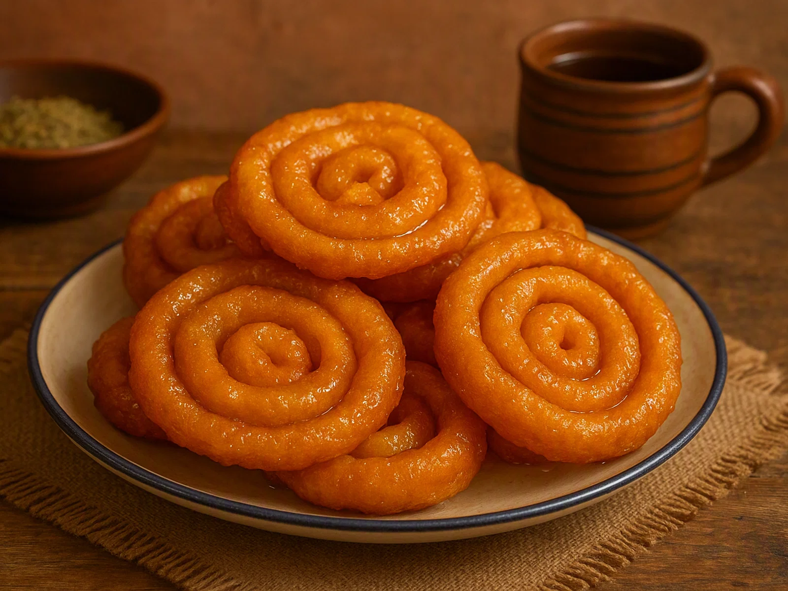 Mushabbak – frittiertes Sirupgebäck aus Harar